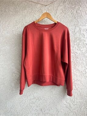 Athleta Women's Rust Crewneck Sweatshirt